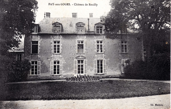Le château de Reuilly